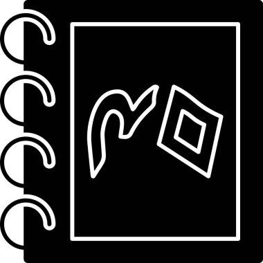 Müzik simgesinin vektör illüstrasyonu