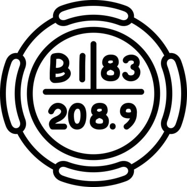 Saatin bir simgesinin vektör illüstrasyonu