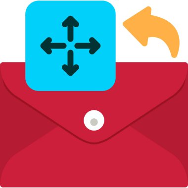 E- posta pazarlaması içeren zarf