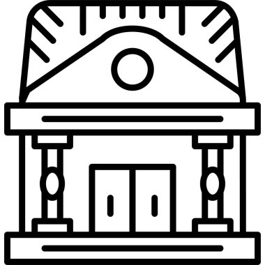 bina mimari simgesi oluşturma