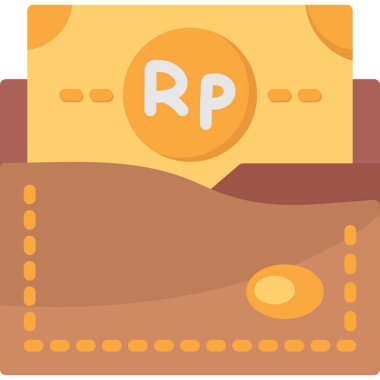 Para için. Web simgesi basit illüstrasyon