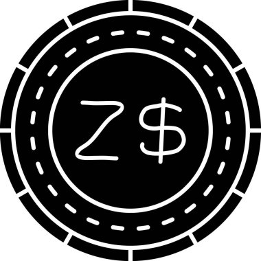 Para dolar ikonu. web tasarımı için özet para vektörü simgesi izole edildi