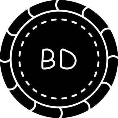 Modern b 'nin vektör illüstrasyonu eksik simgesi