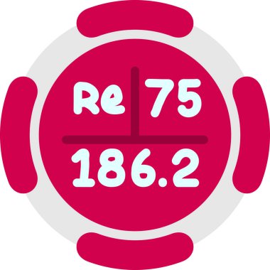 Kronometre simgesi. düz dizayn biçimi 10