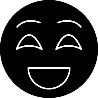 yüz simgesi, vektör illüstrasyonu