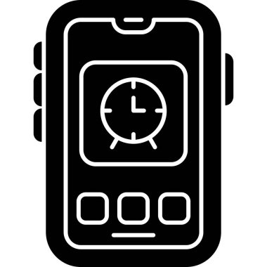 izle simge vektör illüstrasyonu