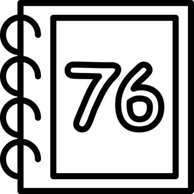 kitap simgesi vektör illüstrasyonu