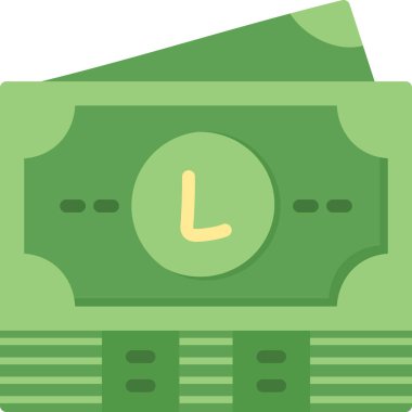 Para için. Web simgesi basit illüstrasyon