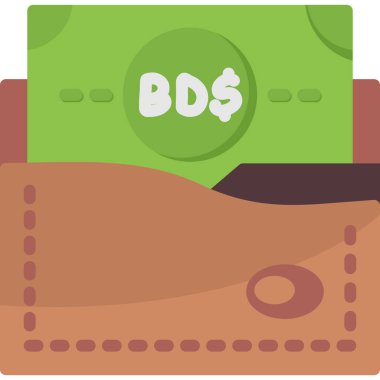 para ve finans vektör simgesi modern basit tasarım