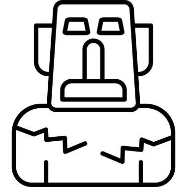 yüz simgesi, vektör illüstrasyonu, beyaz arkaplanda imza