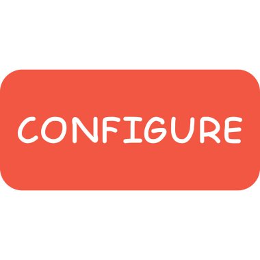 Metinli vektör logosu şablonu