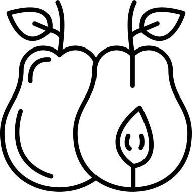 elma meyvesi sağlıklı simgesi