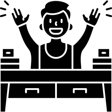 Erkek ve kadın vektör illüstrasyonu