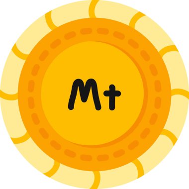 Modern bir simgenin vektör illüstrasyonu