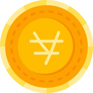 Madeni para dolar simgesi - taslak biçimi