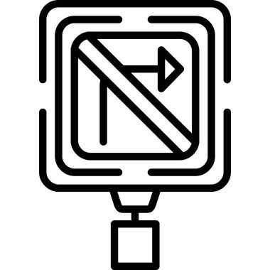 Sigara simgesi yok, taslak biçimi