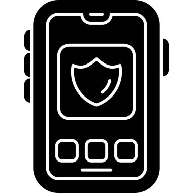 Telefon simgesi vektör illüstrasyonu