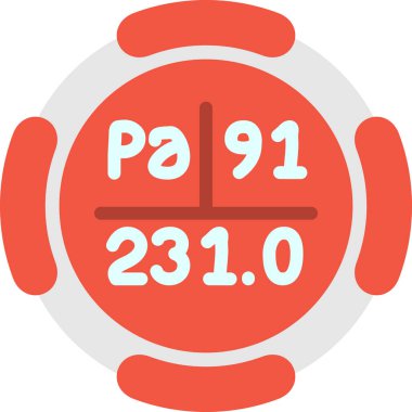 Vektör illüstrasyonu, saat, saat simgesi