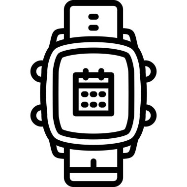 Alarm saat simgesi, özet biçimi