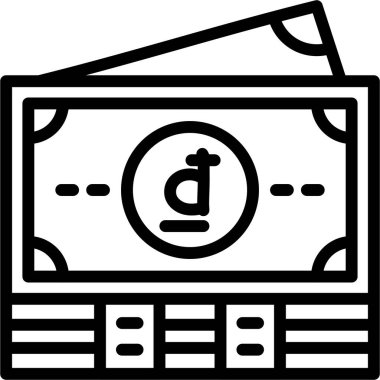 para nakit simgesi, basit vektör illüstrasyonu