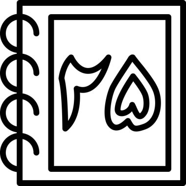 Bayrak. Web simgesi basit illüstrasyon