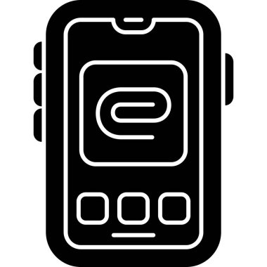 Akıllı saat. Basit resimleme