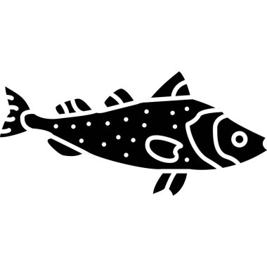 Balık simgesi, basit tarzı