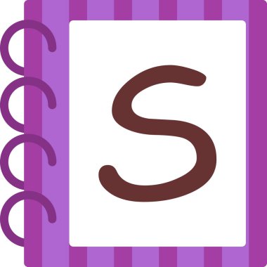 Çizgi film simgesinin vektör çizimi