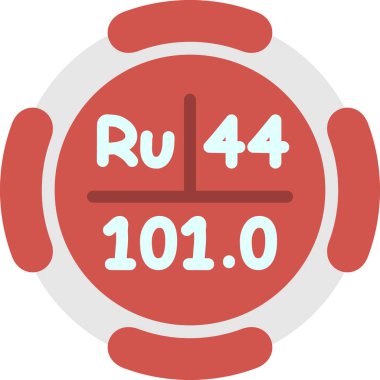 İzole edilmiş bir saat simgesinin gösterimi