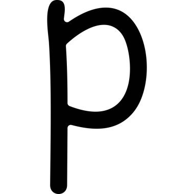 alfabe harfi f f f f f f simgesi ana hat biçiminde