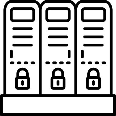 sunucu veri koruma simgesi