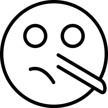 kötü kötü üzgün simge, özet biçimi