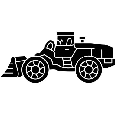 Siyah arka planı olan bir araba silueti. vektör illüstrasyonu