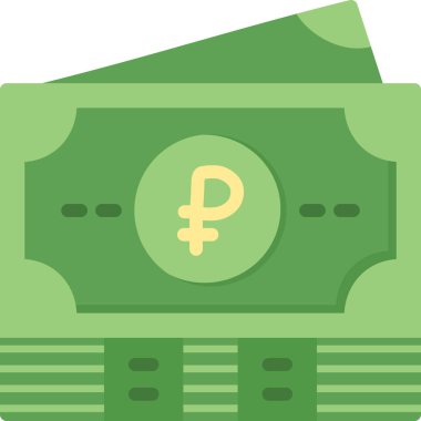 para birimi dolar simgesi düz stil