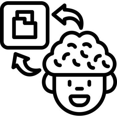 ana hat biçiminde bulut veritabanı veri simgesi