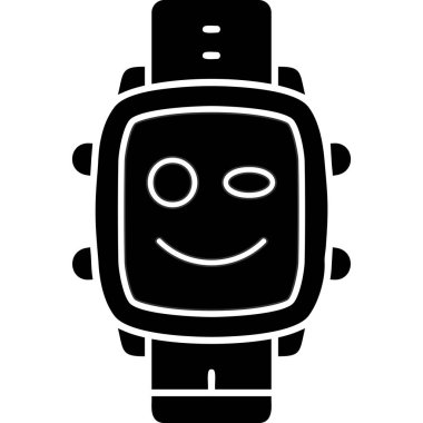 Basit vektör simgesi, elektronik aygıtın çizimi