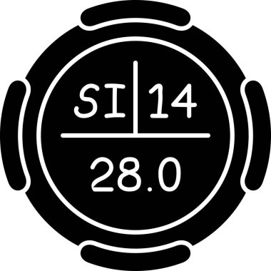 Saat ikonu, vektör illüstrasyon tasarımı