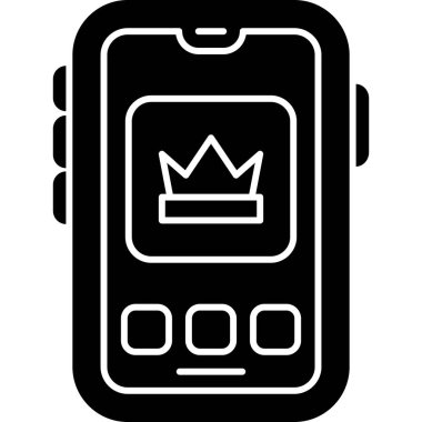 Akıllı saat simgesi, basit stil