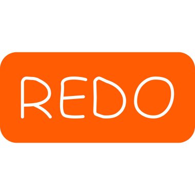 vektör turuncu pul simgesi