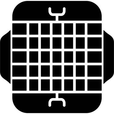 Modern b 'nin vektör illüstrasyonu eksik simgesi