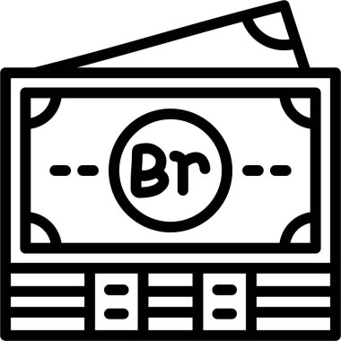 Banka. Web simgesi basit illüstrasyon