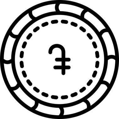 money coin icon vector illustration