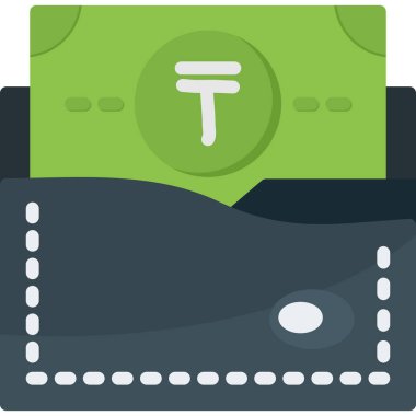 Kredi kartı simgesi, vektör illüstrasyonu