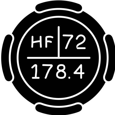 Saat. Web simgesi basit illüstrasyon