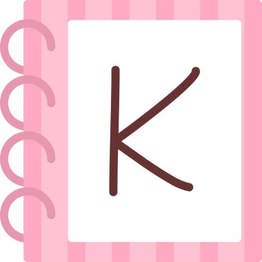 alfabe harfi a beyaz arkaplan