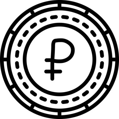 Para birimi simgesi ana hat biçiminde