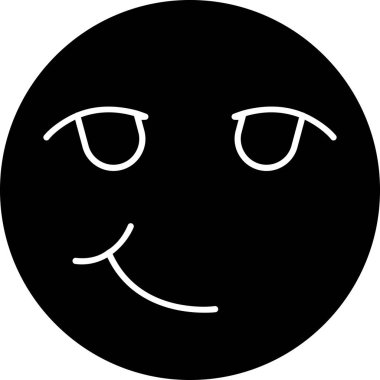 emoji simgesi vektör illüstrasyonu