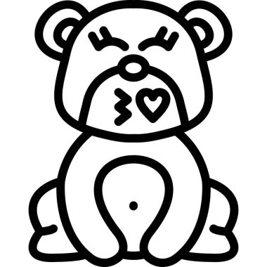 kızgın ayı simgesi simgesi, özet biçimi