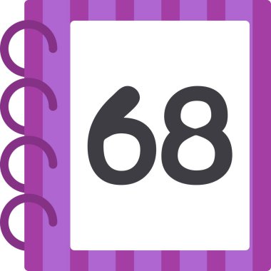 Kişisel ve ticari kullanım için 68 günlük simge tasarımı