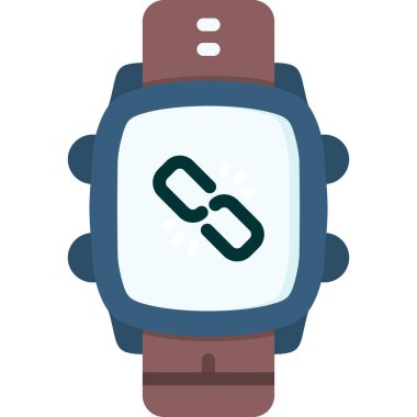 saat simgesi, vektör illüstrasyonu